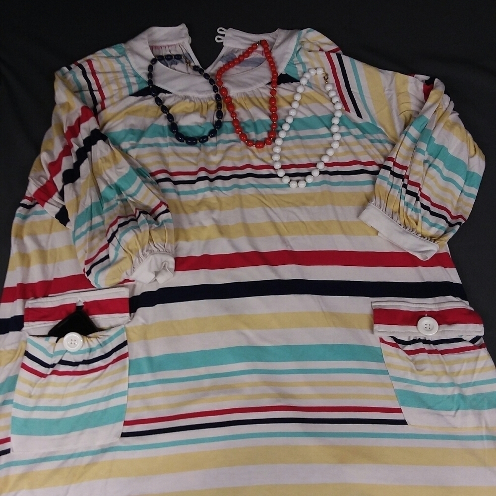 Juliana Jabour Cute & Comfy ShirtDress! - Picture 6 of 16